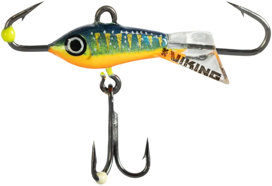 Балансир Viking Fishing Yeti Ice Jig 15мм 1.5g #21 Kingfisher Green