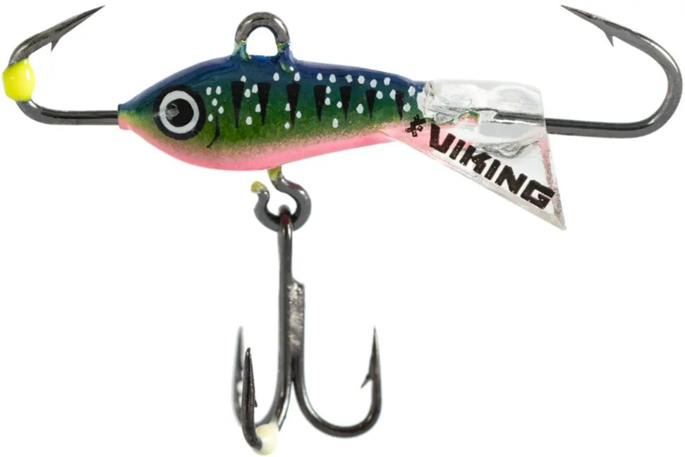 Балансир Viking Fishing Yeti Ice Jig 15мм 1.5g #22 Kingfisher Pink