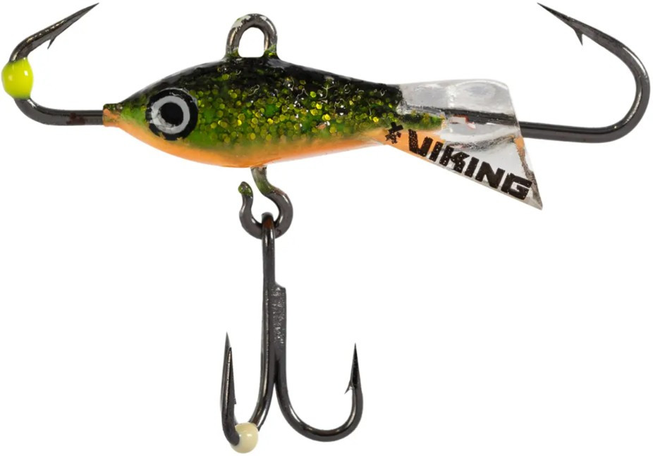 Балансир Viking Fishing Yeti Ice Jig 20мм 3.0g #18 Golden Green