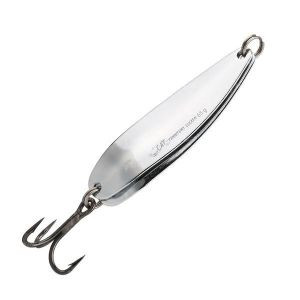 Блесна Mikado Cat Territory clicker Spoon 65г Silver