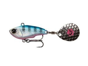 Блешня Savage Gear Fat Tail Spin 5.5см 9г Blue Silver Pink