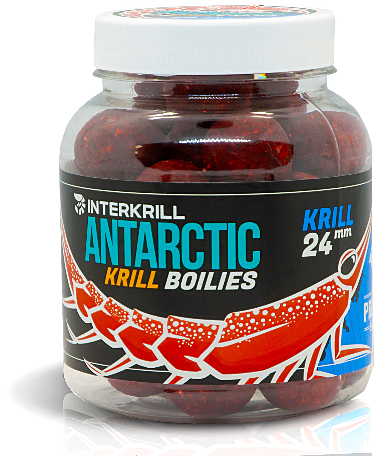 Бойл вареный насадочный “KRILL” 24мм / Antarctic Krill Boilies “KRILL” 250g