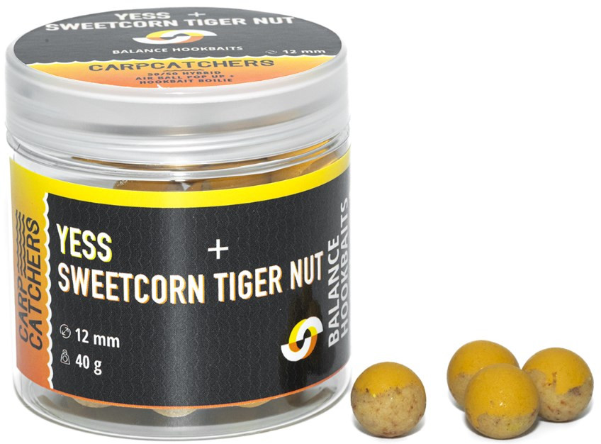 Бойлі Carp Catchers Balance Hookbaits YESS-SWEETCORN TIGER NUT 12mm