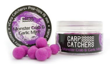Бойлі Carp Catchers Pop-Up Monster Crab&Garlic Mint 15mm