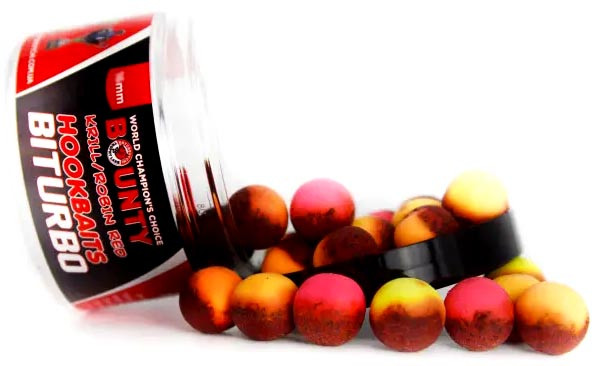 Бойли BOUNTY Pop-up BITURBO KRILL/ROBIN RED Mix colors 10mm