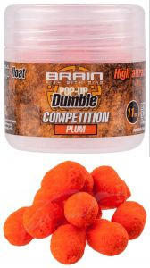 Бойли Brain Dumble Pop-Up Competition 11мм 20г Plum (злива)