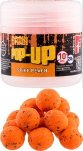 Бойли Brain Pop-Up F1 10мм Spice Peach (перчений персик)