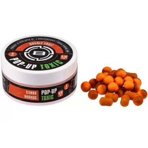 Бойли Brain Toxic Pop-Up 10mm+8x12mm Double Fruit (слива-ананас)