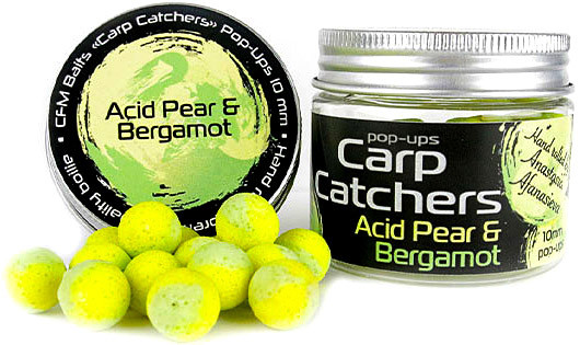 Бойли Carp Catchers Pop-Up Acid Pear&Bergamot 10mm