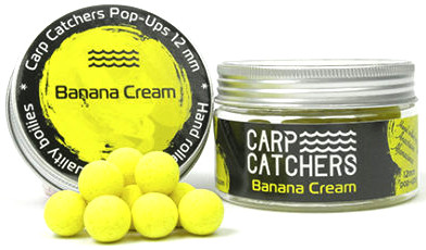 Бойли Carp Catchers Pop-Up Banana Cream 12mm