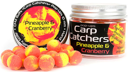 Бойлы Carp Catchers Pop-Up Pineapple&Cranberry 10mm