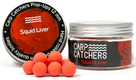 Бойлы Carp Catchers Pop-Up Squid Liver 12mm