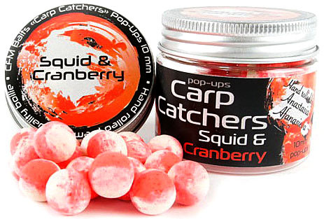 Бойли Carp Catchers Pop-Up Squid&Cranberry 10mm
