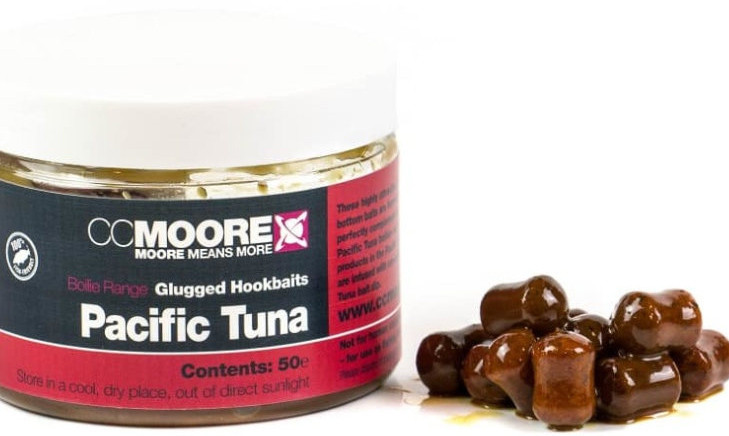 Бойлы CC Moore в дипе Pacific Tuna Glugged Hookbaits 15x18mm (35)