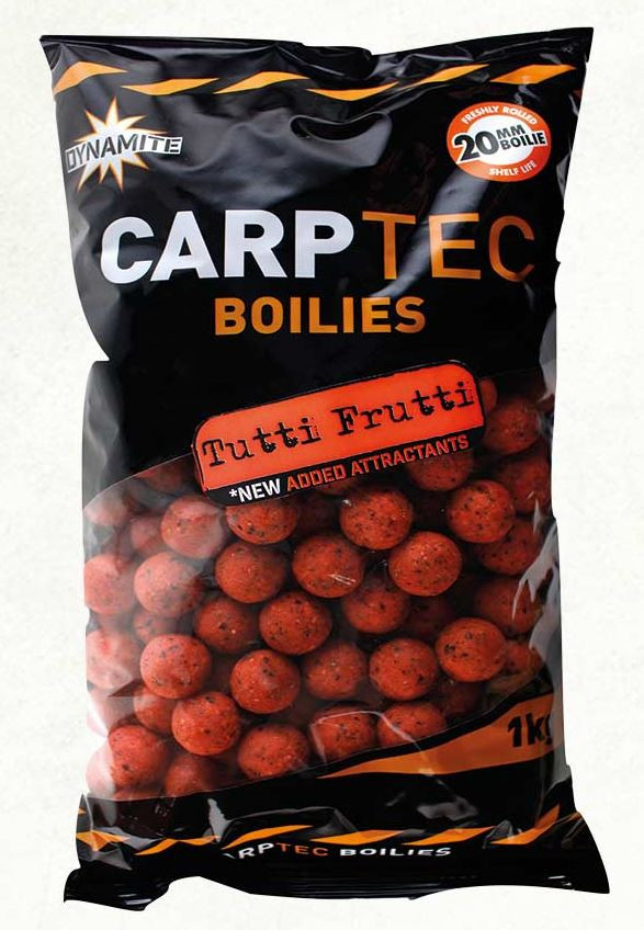 Бойли Dynamite Baits Carp-Tec Tutti Frutti 15мм 1kg