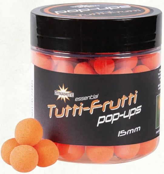 Бойли Dynamite Baits Fluro Pop-Up - Tutti Frutti 15mm