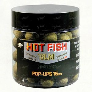 Бойлы Dynamite Baits Pop-Up 80г 15мм Hot Fish-GLM