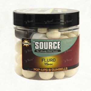 Бойлы Dynamite Baits Pop-Up Fluoro 10мм 80г Source White