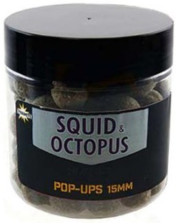 Бойли Dynamite Baits Pop-Ups Hi-Attract Squid & Octopus 15mm