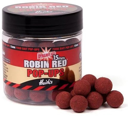 Бойлы Dynamite Baits Robin Red 15mm Pop Ups