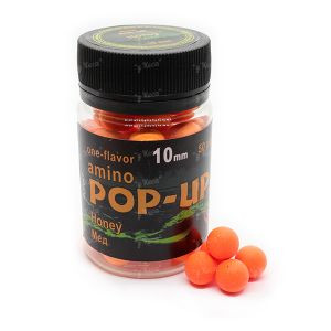 Бойли Grandcarp Amino Pop-Up 10мм Honey (мед) 50шт