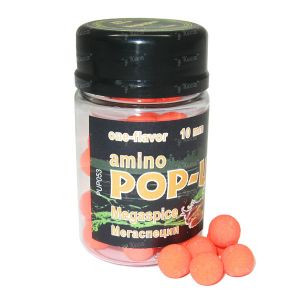 Бойлы Grandcarp Amino Pop-Up 10мм Megaspice (мегаспеции) 15шт