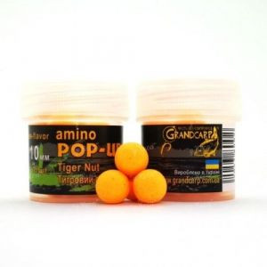 Бойли Grandcarp Amino Pop-Up 8мм Тигровий горіх 15шт