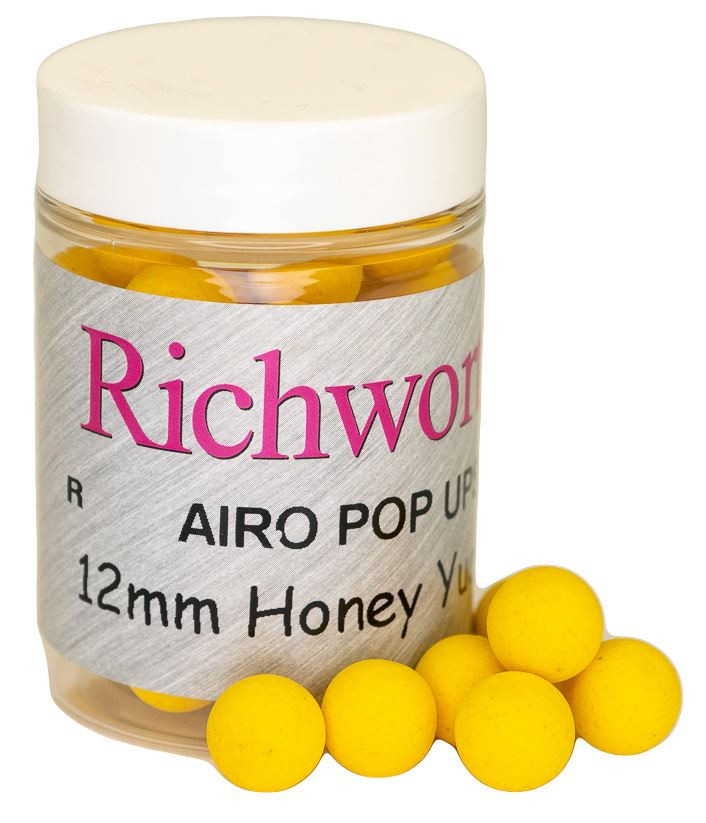 Бойлы плавающие Richworth Airo Pop-Ups 12mm Honey Yucatan