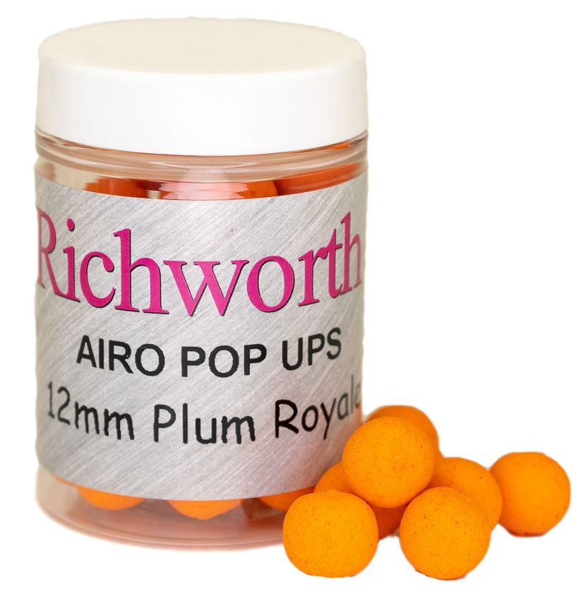 Бойли плаваючі Richworth Airo Pop-Ups 12mm Plum Royale