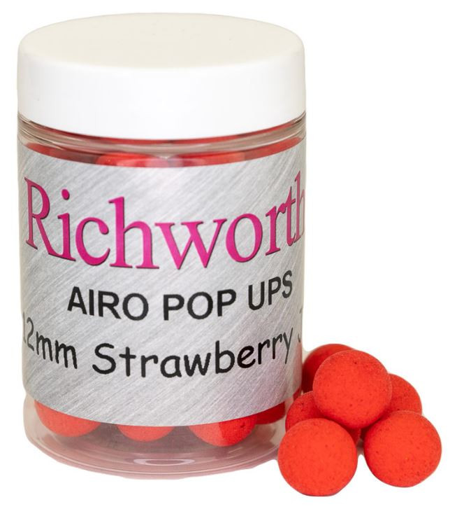 Бойлы плавающие Richworth Airo Pop-Ups 12mm Strawberry Jam
