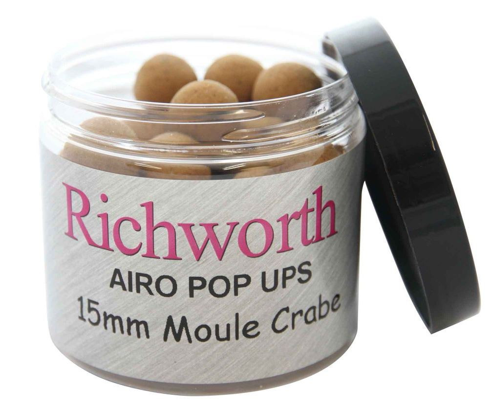 Бойлы плавающие Richworth Airo Pop-Ups 15mm Moule Crab