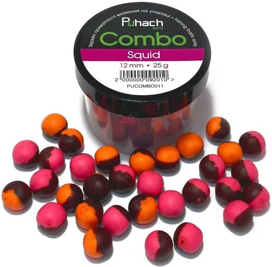 Бойлы Puhach Baits Combo 12mm - Squid