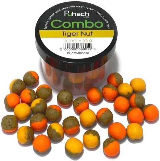 Бойли Puhach Baits Combo 12mm - Tiger Nut