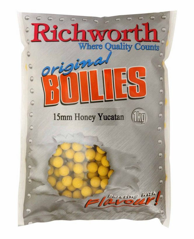 Бойлы Richworth Original 15mm Honey Yucatan 1kg