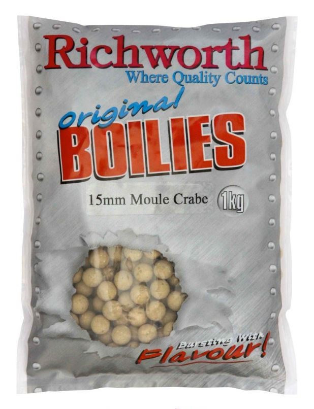Бойли Richworth Original 15mm Moule Crab 1 kg