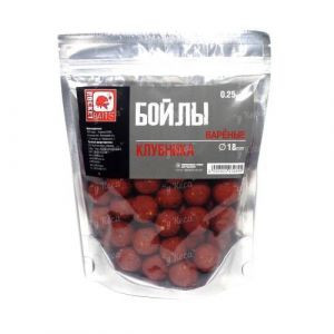 Бойли Rocket Baits варені Premium 0.25кг 18мм Полуниця