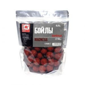 Бойли Rocket Baits варені Premium 0.25кг 18мм Madness (кальмар печінка спеція)