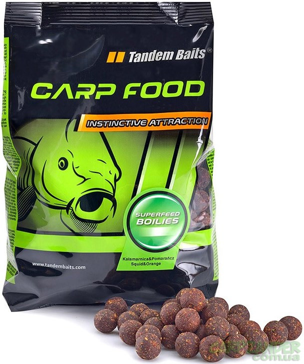 Бойли Tandem Baits Carp Food Boilies SuperFeed 1kg 18mm Robin Fruit
