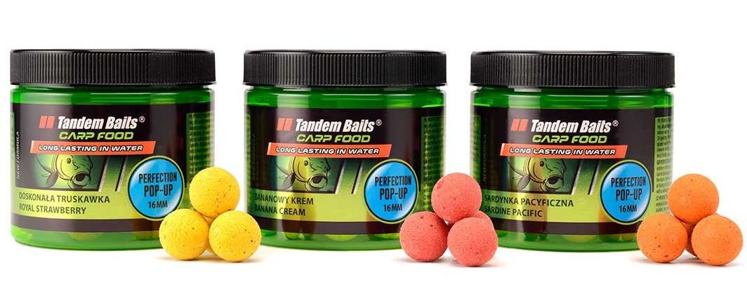 Бойли Tandem Baits Perfection Pop-Up 90g 16mm Mulberry Ripe