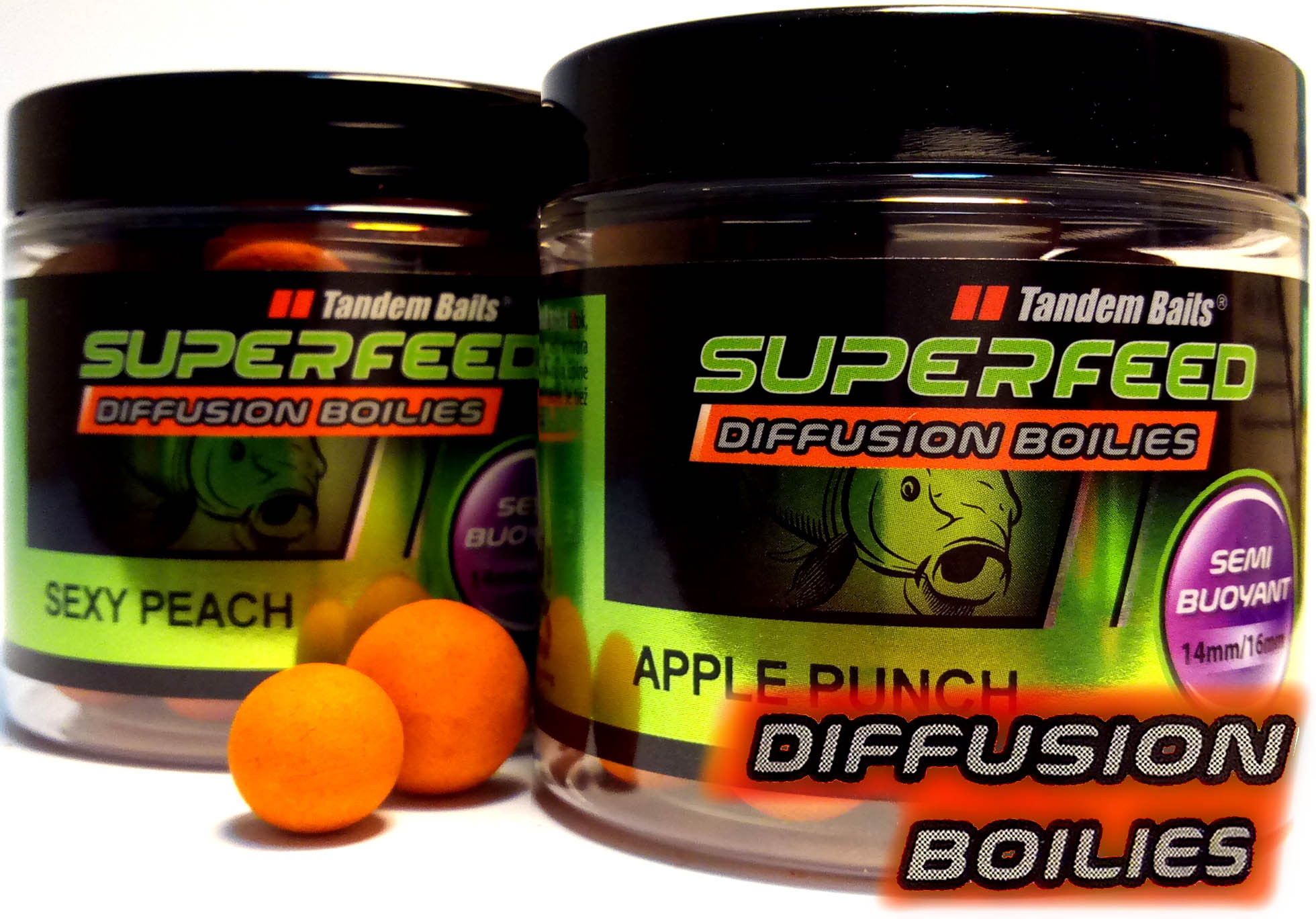 Бойли Tandem Baits SuperFeed Diffusion Boilies 14mm 16mm 90g Milky Mulberry