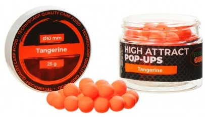 Бойлы Технокарп Pop-Up 10mm Tangerine 10мм
