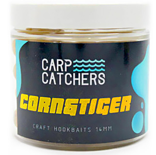Бойлы вареные Carp Catchers тонущие Craft Hookbaits Corn&Tiger 14mm