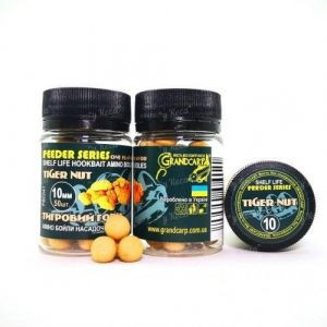 Бойли варені Grandcarp Amino Feeder 10мм Тигоряний горіх 50шт