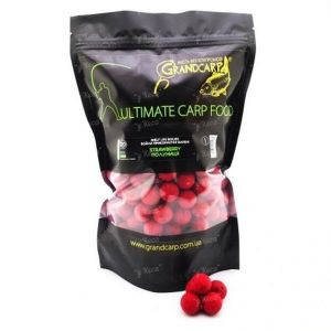 Бойлы вареные прикормочные Grandcarp 1кг 24мм Слива