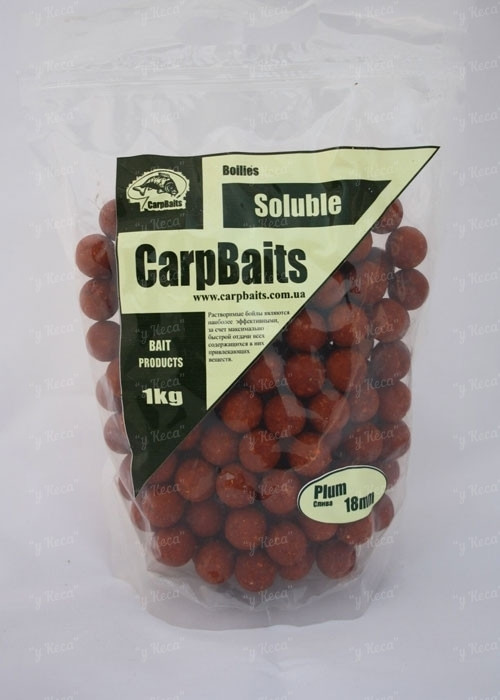 CarpBaits Бойлі порошок 18мм 1кг Слива