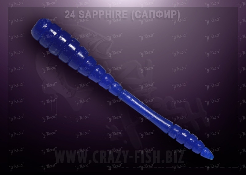 Crazy Fish Tipsy 5см 8шт #24 Sapphire