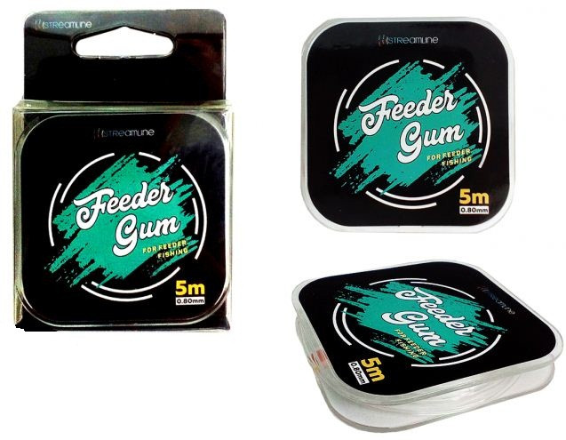 Фідерга G.Stream Feeder Gum Streamline 5m 0.6mm прозорий