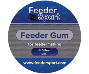 Фидерная резина Feeder Sport Feeder Gum черный 0.8мм