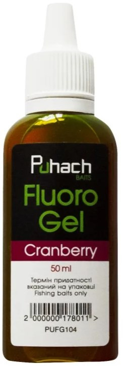 Флюорогель Puhach Baits Fluoro Gel 50ml - Сranberry