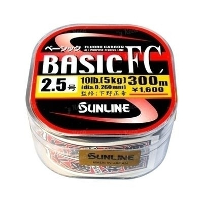 Fluorocarbon Sunline Basic 08lb 0.235 300м